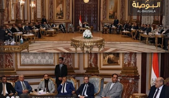 وفد المجلس الأعلى للدولة يلتقي رئيس مجلس الشيوخ المصري