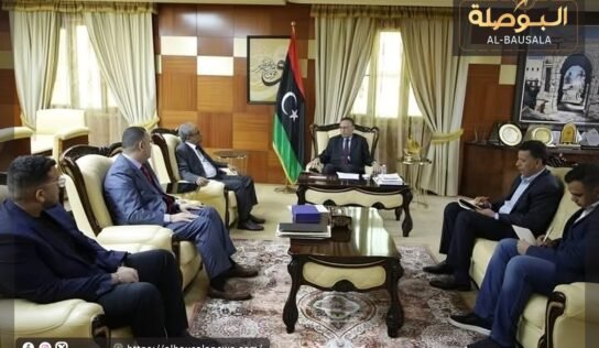 “الحويج” يبحث تحفيز الاستثمار وعقد مؤتمر لإعادة إعمار ليبيا