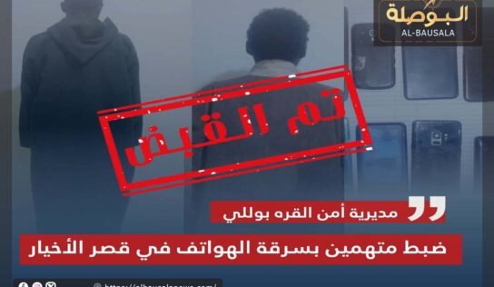ضبط إفريقيين متلبسين بسرقة هواتف محمولة “بالقره بوللي”