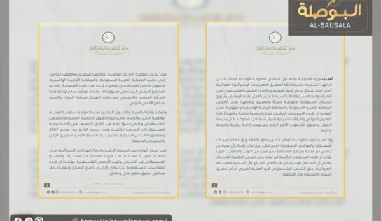 “خارجية الوحدة” تتضامن مع مصر والسعودية والأردن وترفض انتهـ.ـاك سيادة الدول