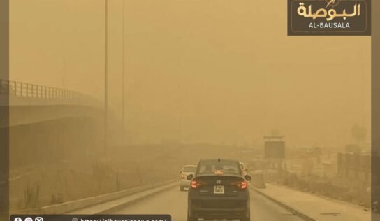 مديرية أمن سبها تحذر سائقي الشاحنات والمركبات من سوء الأحوال الجوية