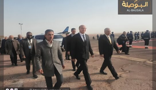 في أول زيارة له.. محافظ المصرف المركزي يصل سبها لعقد عدة اجتماعات