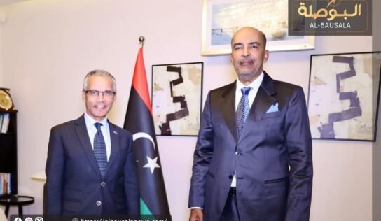 بعد البريطاني .. الكوني يناقش تطبيق نظام الأقاليم الثلاثة مع السفير الفرنسي