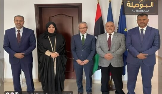 “كتلة التوافق” بمجلس الدولة تبحث مع سفير فرنسا تجاوز حالة الانقسام والإنسداد السياسي في ليبيا