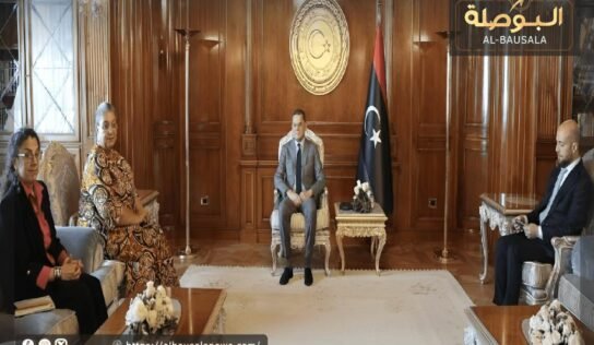 تيته خلال لقاء الدبيبة: تعزيز الاستقرار السياسي والأمني من أولوياتنا