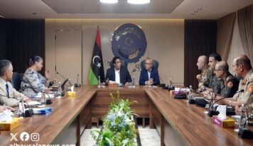 المنفي يبحث مع تيتيه آلية لتثبيت الهدنة في طرابلس