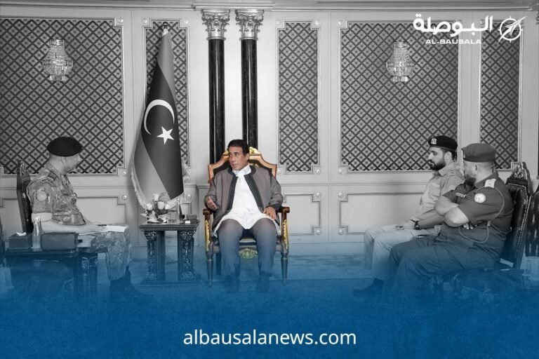 المنفي يبحث مع لجان عسكرية خطوات تثبيت وقف إطلاق النار في طرابلس
