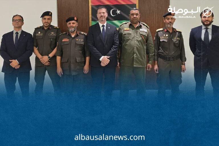 بعثة الاتحاد الأوروبي تناقش مع رئاسة الأركان العامة بطرابلس أولويات التفويض القادم للبعثة