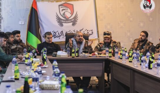 الجحاوي يقود اجتماع موسّع في ترهونة ويتوعد بحسم المعركة