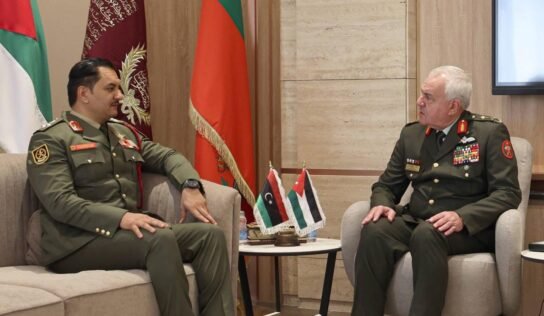 لدعم الأمن الإقليمي.. الأردن يؤكد أهمية تعزيز التعاون العسكري مع القيادة العامة