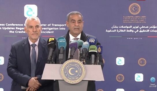 الشهوبي يعلن تحقيقًا دوليًا ويؤكد الشفافية في حادثة طائرة الحداد