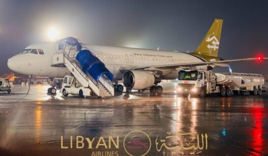 الخطوط الليبية تنجح في أول صيانة ثقيلة لطائرة A320