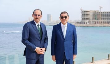 الدبيبة وقالن.. لقاء في طرابلس لبحث دعم المسار السياسي