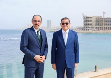 الدبيبة وقالن.. لقاء في طرابلس لبحث دعم المسار السياسي