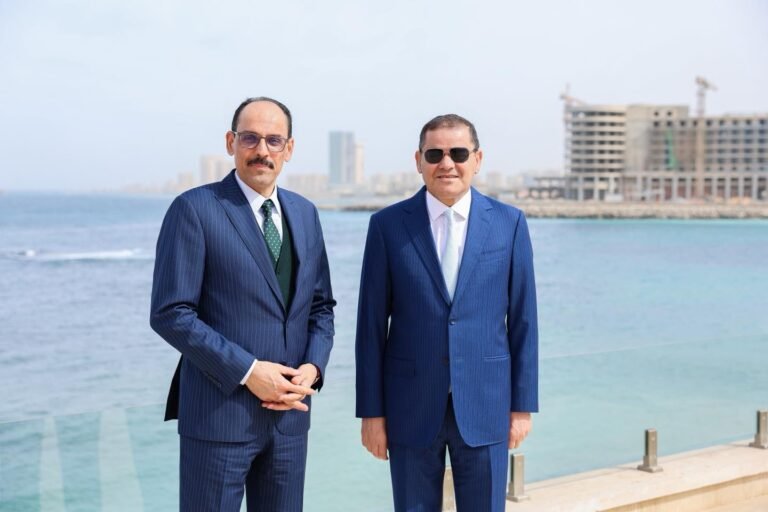 الدبيبة وقالن.. لقاء في طرابلس لبحث دعم المسار السياسي