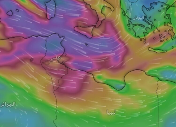 رياح نشطة وغبار محتمل في الغرب الأربعاء والخميس