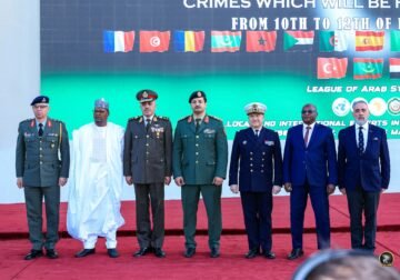 خالد حفتر يشدد على توحيد الجهود لمكافحة الإرهاب والجرائم العابرة للحدود