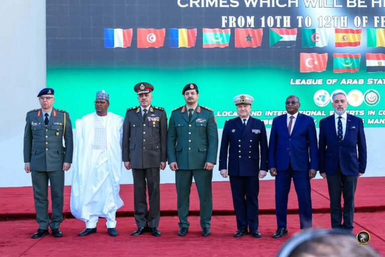 خالد حفتر يشدد على توحيد الجهود لمكافحة الإرهاب والجرائم العابرة للحدود