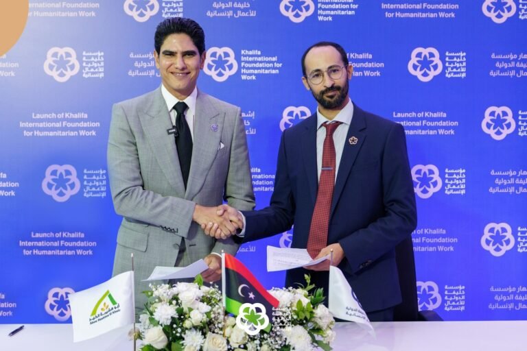 “خليفة الدولية” و”أبو هشيمة الخير” تطلقان شراكة إنسانية كبرى