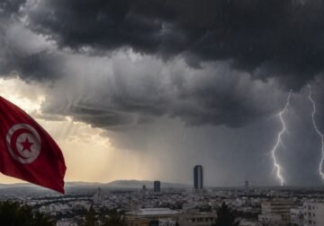 خلايا رعدية وأمطار غزيرة مرتقبة بعد ظهر اليوم في عدة مناطق بتونس