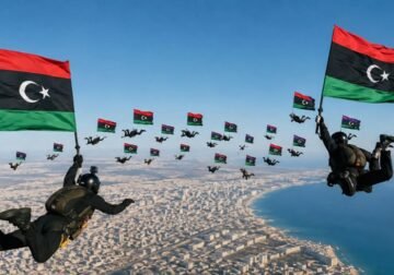 بنغازي تحتضن رقماً قياسياً عالمياً للمظليين الليبيين في غينيس