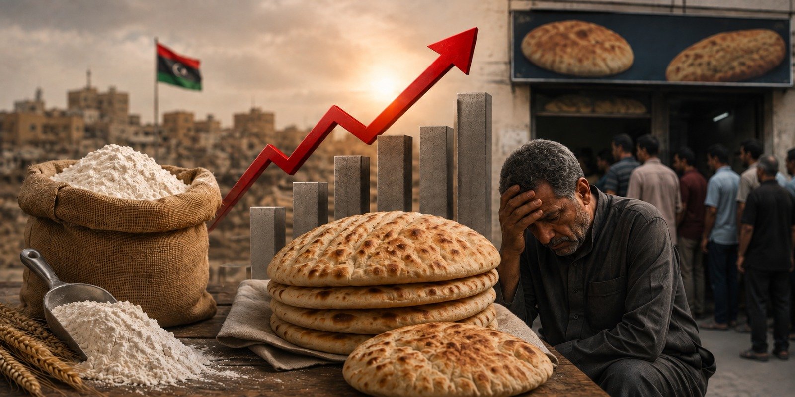 من الدقيق إلى الرغيف.. ارتفاع الأسعار يثقل كلفة الخبز في ليبيا