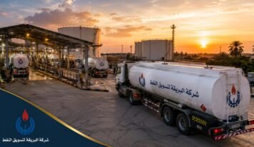 البريقة تواصل توزيع الوقود من مستودع سبها لدعم إمدادات الجنوب