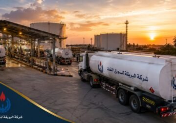 البريقة تواصل توزيع الوقود من مستودع سبها لدعم إمدادات الجنوب