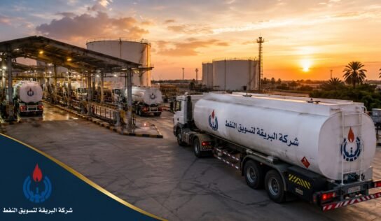 البريقة تواصل توزيع الوقود من مستودع سبها لدعم إمدادات الجنوب