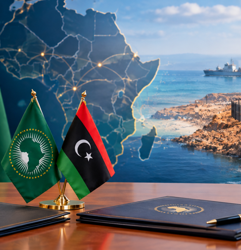 من أديس أبابا.. ليبيا تنضم إلى اتفاقية الاتحاد الإفريقي للتعاون عبر الحدود