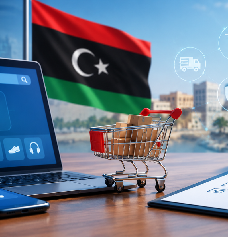 التجارة الإلكترونية في ليبيا.. تسجيل رسمي وضوابط على المتاجر والمنتجات
