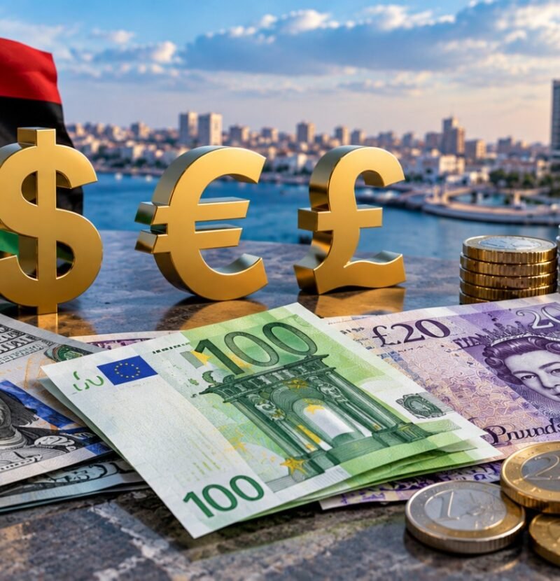 أسعار العملات الأجنبية تواصل الارتفاع أمام الدينار