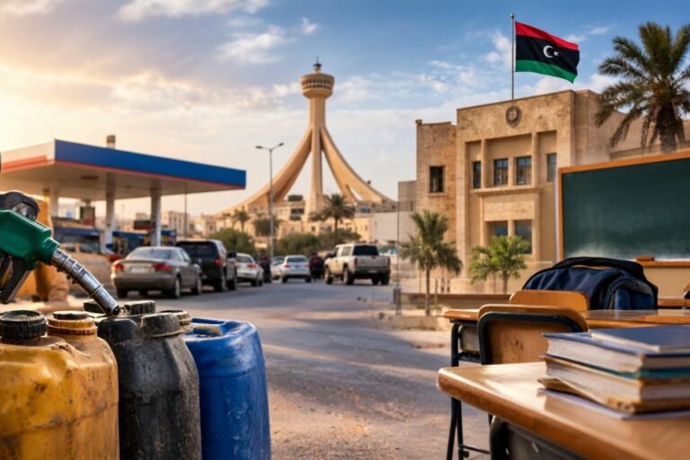 سبها تتحرك لمواجهة أزمة الوقود.. إجراءات عاجلة وتعليق للدراسة