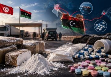 ليبيا في قلب مسارات تهريب المخدرات.. كوكايين وإكستاسي وحبوب ليريكا عبر الحدود إلى تونس