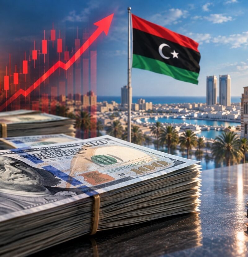 الدولار عند 9.51 دينارًا في السوق الموازية وسط ضغوط على الدينار