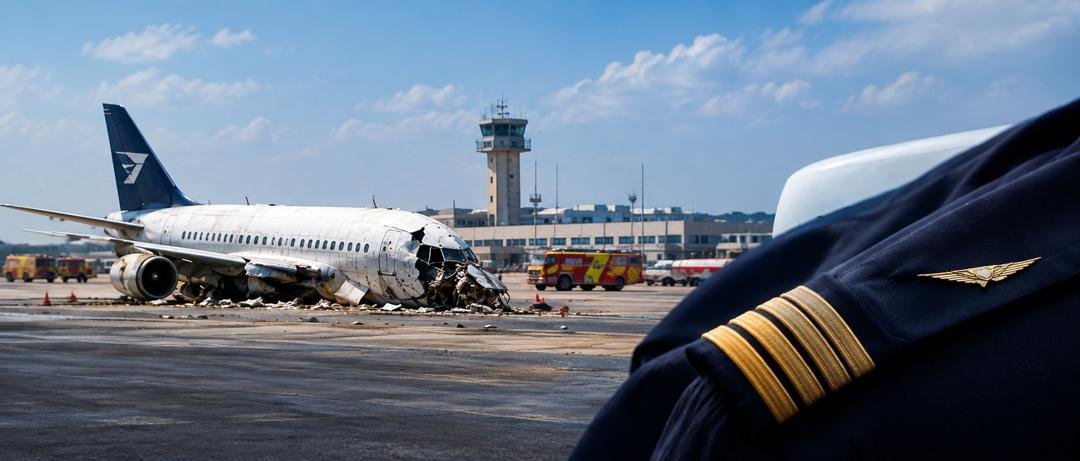 عقب حادث الطائرة بمصراتة.. BKNJET تنفي احتجاز طياريها وتؤكد تعاونهم مع التحقيق