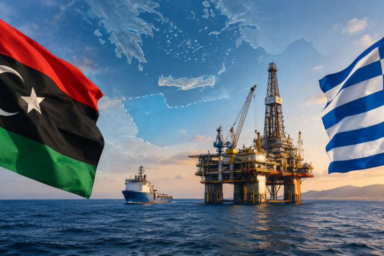 أزمة الحدود البحرية تتصاعد بين ليبيا واليونان بسبب التنقيب عن النفط