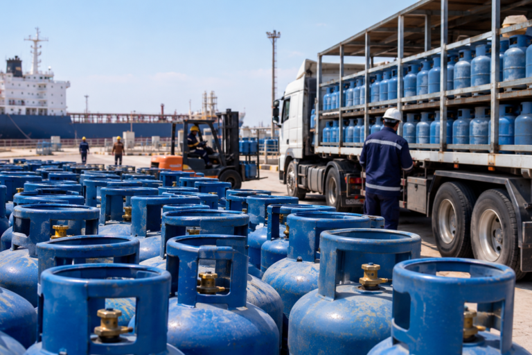 شركة البريقة تكشف تفاصيل توزيع الغاز في طرابلس