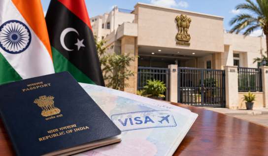 من طرابلس مباشرة.. الهند تستأنف إصدار تأشيرات الدخول للمواطنين والمقيمين