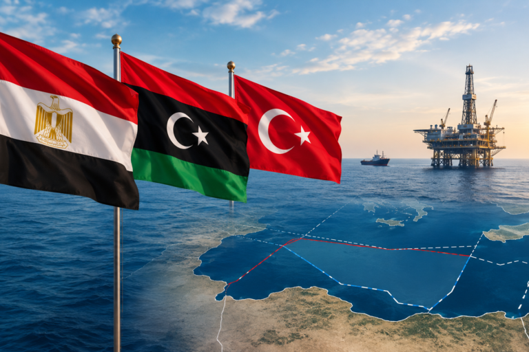مصر تتمسك برفض الاتفاقية البحرية بين ليبيا وتركيا وتدعو للحوار