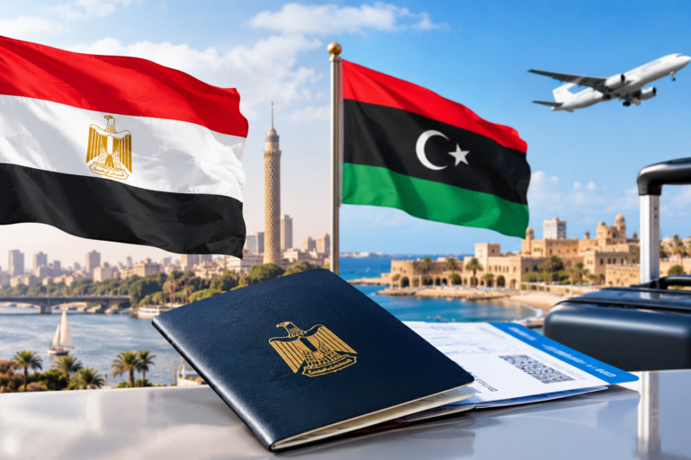 الخارجية المصرية تقرر تيسير إجراءات سفر المواطنين إلى ليبيا دون تصريح مسبق بشروط