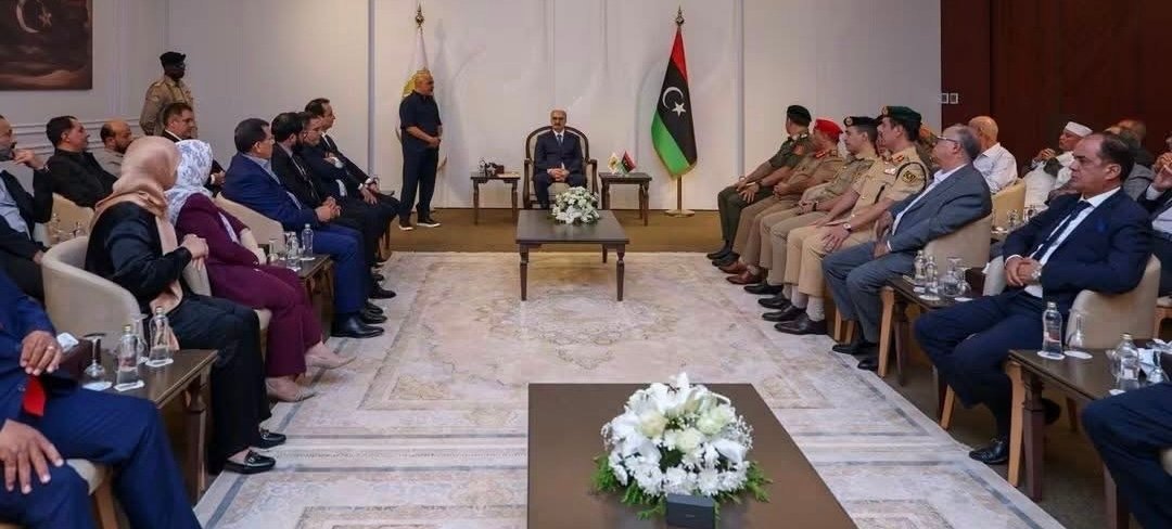 حفتر يشيد بمخرجات 4+4 ويؤكد دعم توحيد مؤسسات الدولة