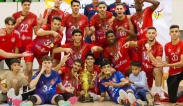 السويحلي يتوج ببطولة الدوري الليبي للكرة الطائرة تحت 21 عامًا
