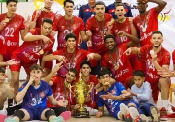 السويحلي يتوج ببطولة الدوري الليبي للكرة الطائرة تحت 21 عامًا