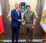 صدام حفتر وإيان بورغ يبحثان تطوير العلاقات الليبية المالطية