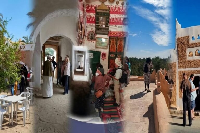 غدامس تعزز حضورها السياحي باستقبال زوار من جنسيات مختلفة
